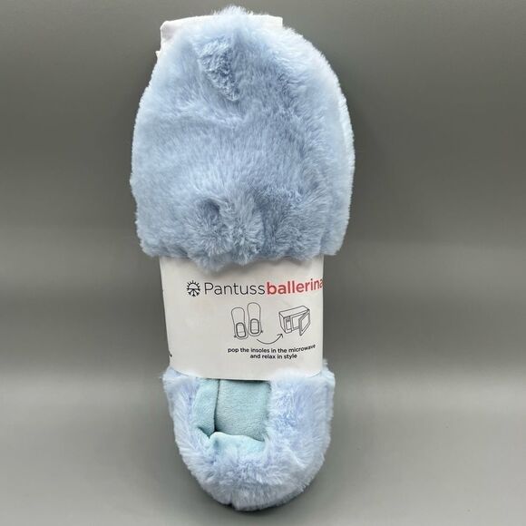 Pantuss Ballerina Aromatherapy Heated Blue Slippers - Picture 3 of 7